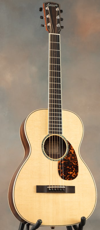Larrivee Acoustic Guitar, Model P-09 with Electric Pick-up in fitted Case, sold with paperwork and (1 of 4)