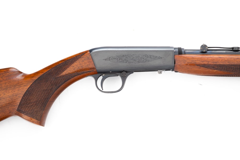 Belgium Browning, S/A Rifle, .22 L.R. caliber, SN T56945, manufactured 1956-1960, with 19 1/2" (1 of 5)