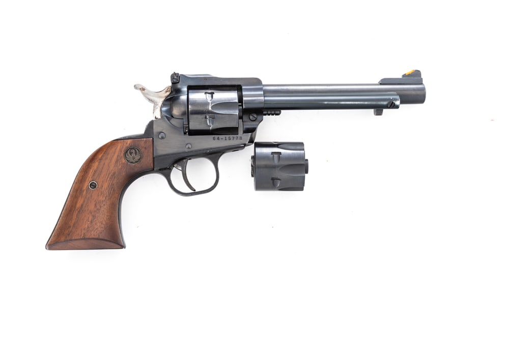 Ruger, New Model Single Six, Revolver, .22 caliber, SN 64-15778, manufactured 1975, 5 1/2" barrel, (1 of 3)
