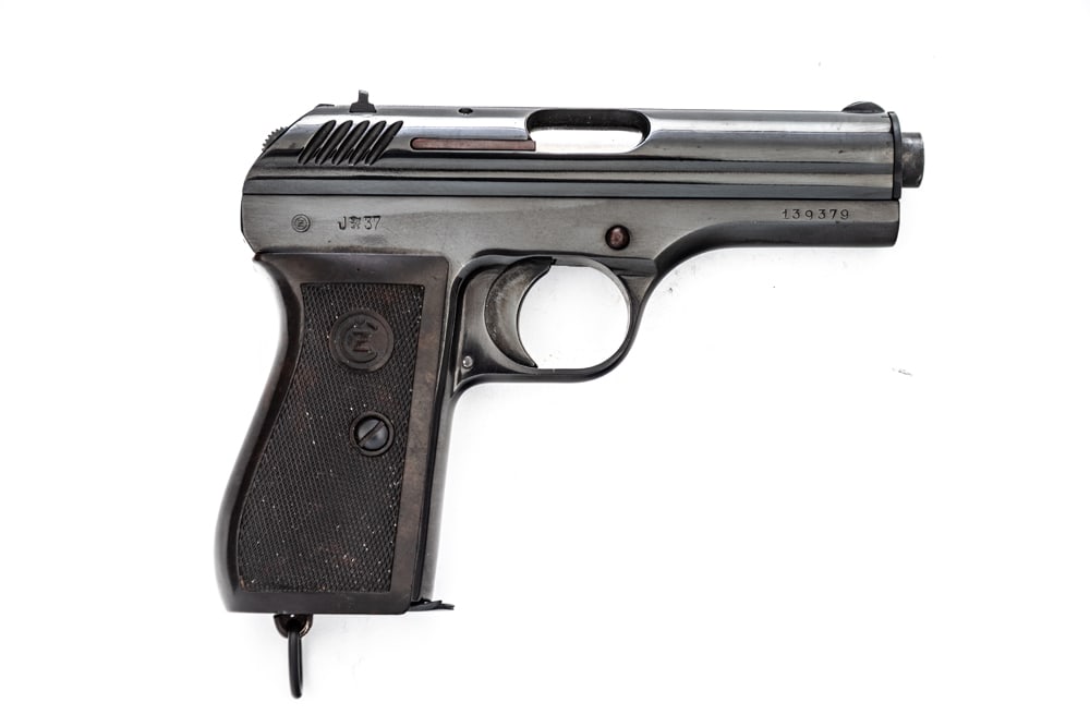 CZ, Ceska ZBROJVKA, Model 24, S/A Pistol, .380 ACP caliber, SN 139379,manufactured 1924-1928, with (1 of 2)