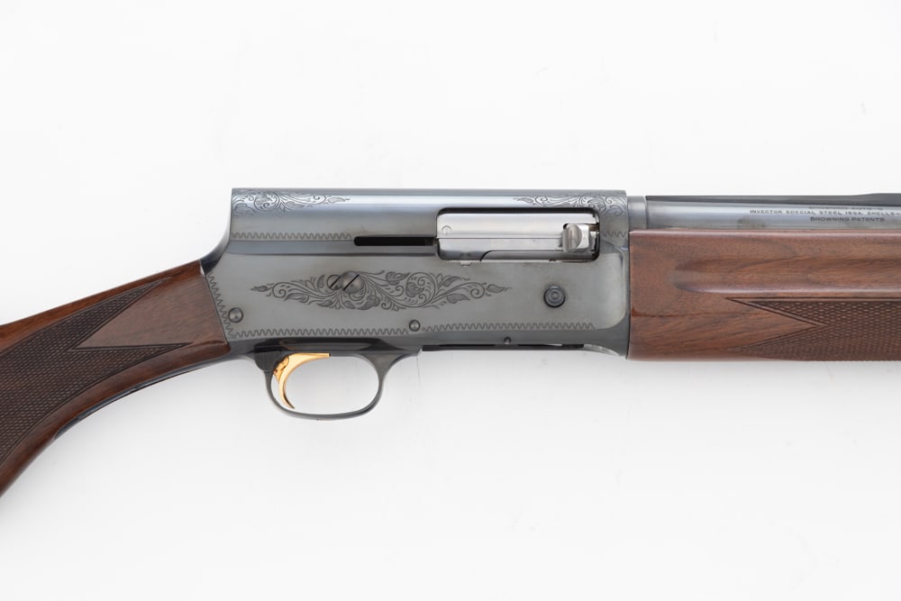 Browning, A-5 Sweet Sixteen Model, S/A Shotgun, 16 ga., SN 53868PP221, manufactured 1988, 26" barrel (1 of 5)