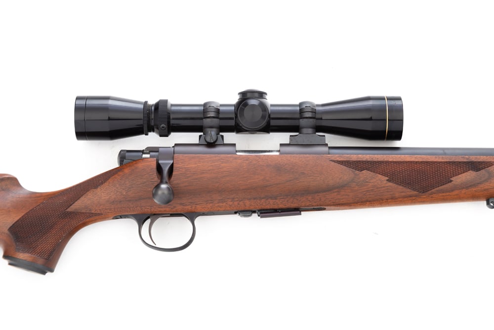Cooper Firearms, Model 57 M Classic, B/A Rifle, .22 L.R. caliber, SN 641, with 22" barrel, checkered (1 of 4)
