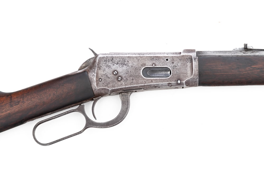 Winchester, Model 1894, LA Rifle, .30 WCF caliber, SN 578336, manufactured 1911, no remaining (1 of 4)