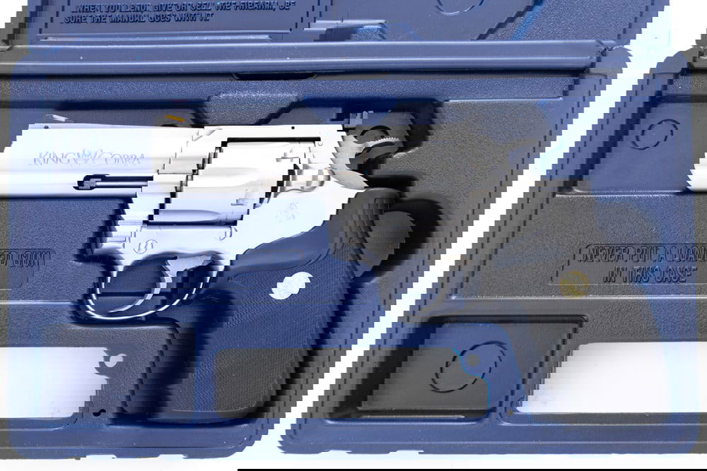 Colt, King Cobra Model, Revolver, .357 Mag caliber, SN CK8721, manufactured 1987, with 4" barrel, (1 of 2)