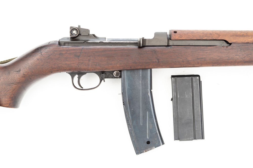 "Winchester U.S. Army" marked, .30 caliber Carbine, SN 1165579, with 18" barrel, nice overall (1 of 4)