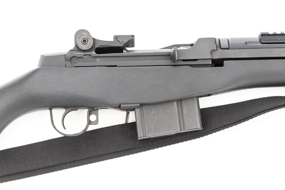 U.S. Springfield, Model SOCOM, Semi-Auto Rifle, .308 caliber, SN 167398, matte finish, 18" barrel,: U.S. Springfield, Model SOCOM, Semi-Auto Rifle, .308 caliber, SN 167398, matte finish, 18" barrel, in fine condition. Sold with cleaning rod & oiler in stock, factory swivels and carry strap.(MODERN)