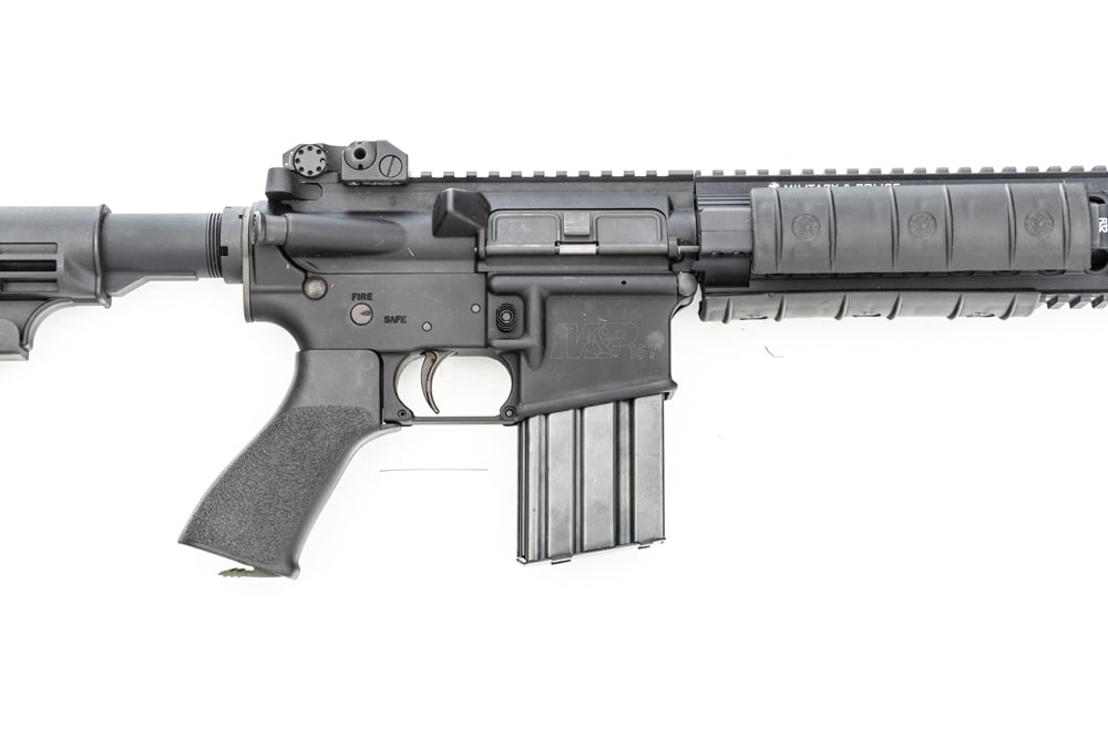 Smith & Wesson, Model M&P-15, Semi-Auto Rifle, .5.56 caliber, SN SW03834, matte finish, 18" barrel, (1 of 4)
