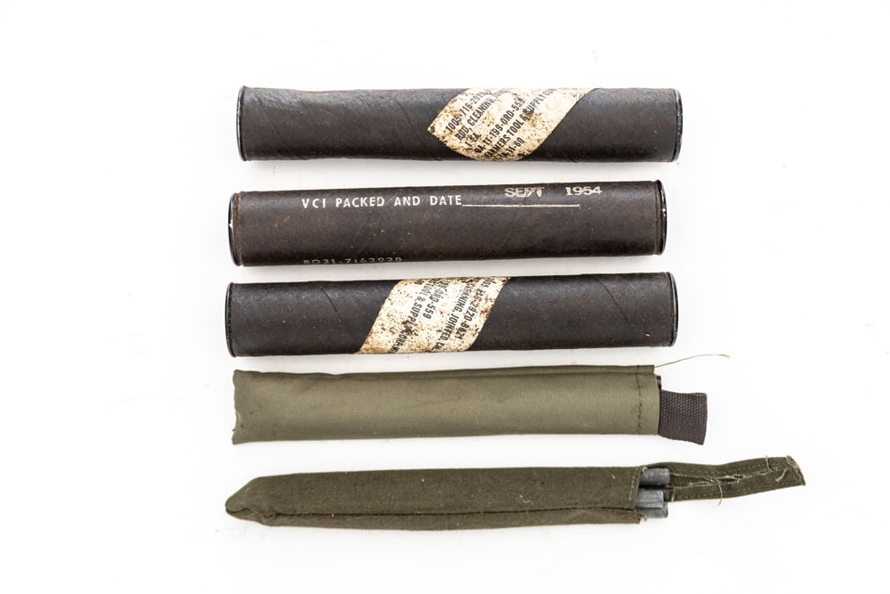 Five Cleaning Rods for .30 caliber M1 Rifle. Three are in original cardboard sleeves. Two are in (1 of 1)