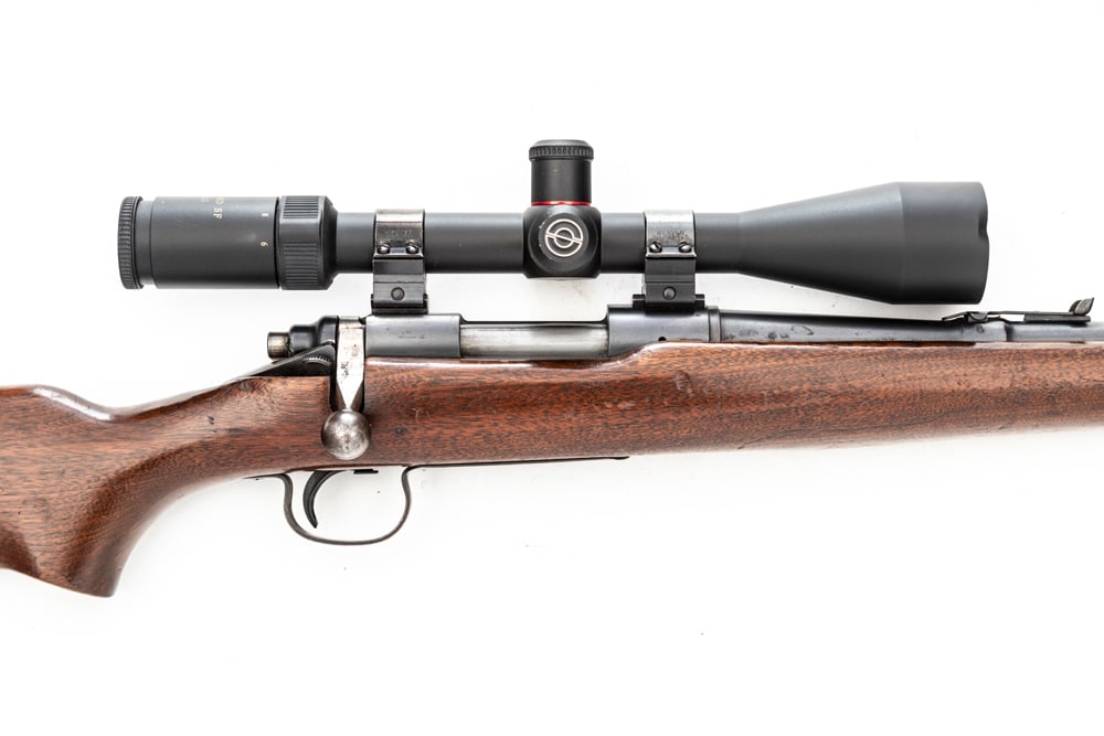 Remington, Model 722, B/A Rifle, .222 Rem caliber, SN 161275, blue finish, 26" barrel, overall good (1 of 4)