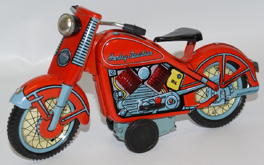 Reproduction Tin HARLEY DAVIDSON Friction Sparkling (1 of 2)