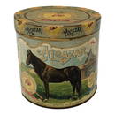 EXTREMELY RARE Alcazar Cigar Tobacco Tin of Record Holding Race Horse