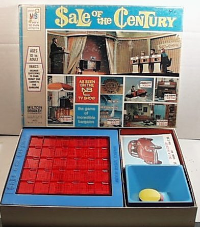 1970 Sale of the Century Game Milton Bradley (bb1): Sale of the Century Game Milton Bradley. NBC TV Show Game. Contents like new. Instructions inside box. 1970.