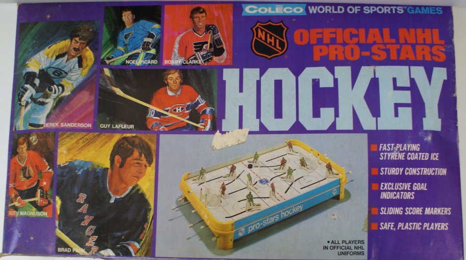 1971 Coleco Sports NHL ProStars HOCKEY Tabletop Game