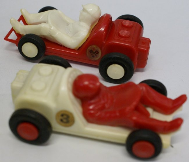 Vintage 1962 Eldon GoCart Raceway Race Car Track Set Lot 444