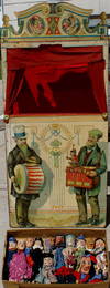 J W Spears Punch & Judy Stand-up Puppet Theater Stage