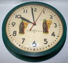 Vintage Coca Cola Round Metal & Domed Glass Wall Clock