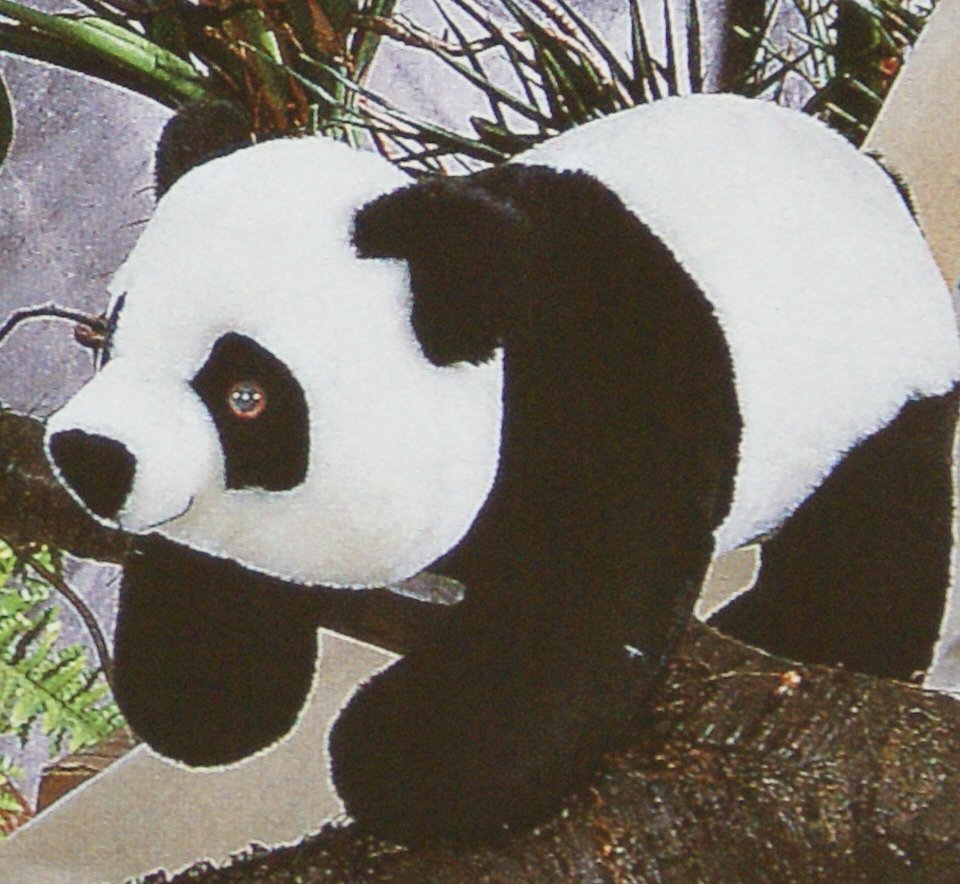 Sonni (Germany) Stuffed 15-3/4" Panda Bear (Pandabar: Adorable Sonni (Germany) plush stuffed panda bear (pandabar pandabär). This cute little guy is black and white, and measures 15-3/4" long. Extremely high, collectors quality! Made by Sonni (Zum Spiel