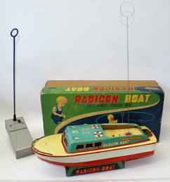 1956 Radio Remote Controlled RADICON BOAT made by