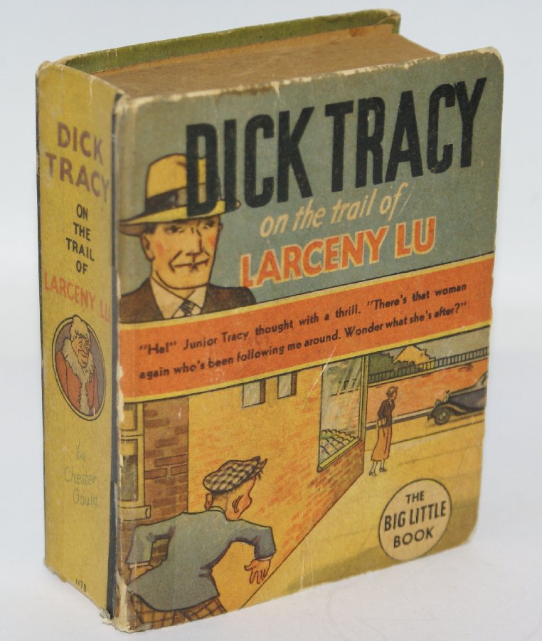 Vintage BLB 1935 DICK TRACY on the Trail of Larceny Lu (1 of 4)