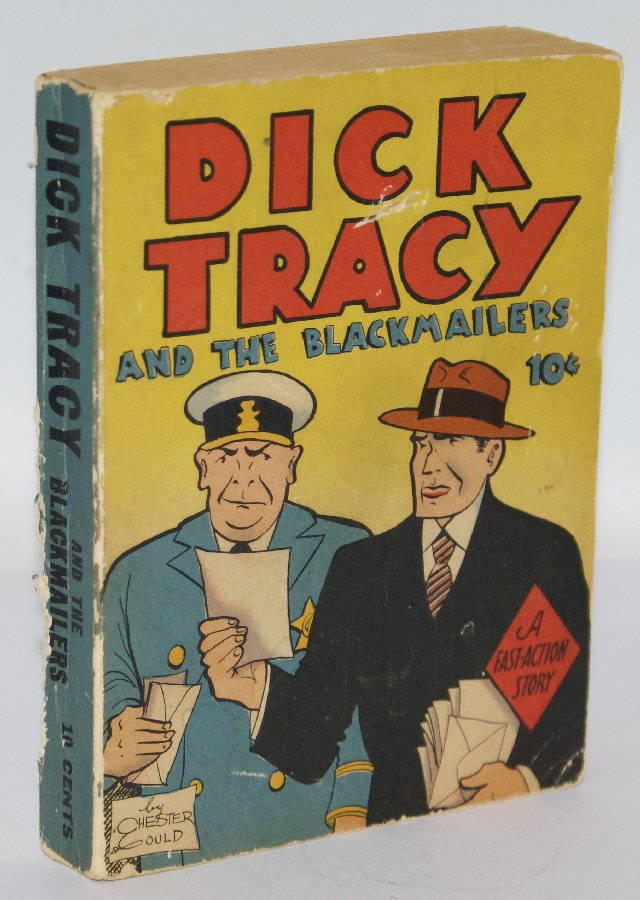 Vintage 1939 Comic DICK TRACY and the Blackmailers Fast (1 of 4)