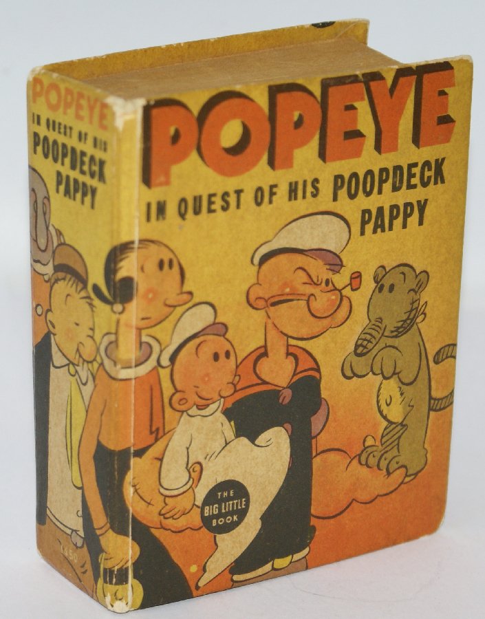 Vintage 1937 POPEYE in Quest of His Poopdeck Pappy (1 of 4)