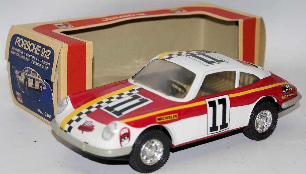 Vintage Friction #2281 Tinplate PORSCHE 912 Car by (1 of 5)