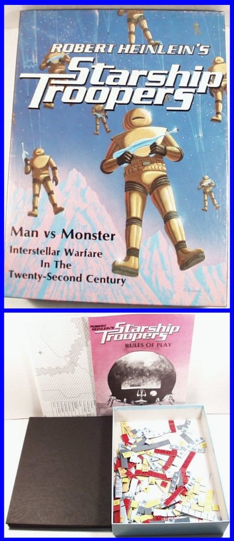 Vintage 1976 STARSHIP TROOPERS Man vs. Monster Board (1 of 1)