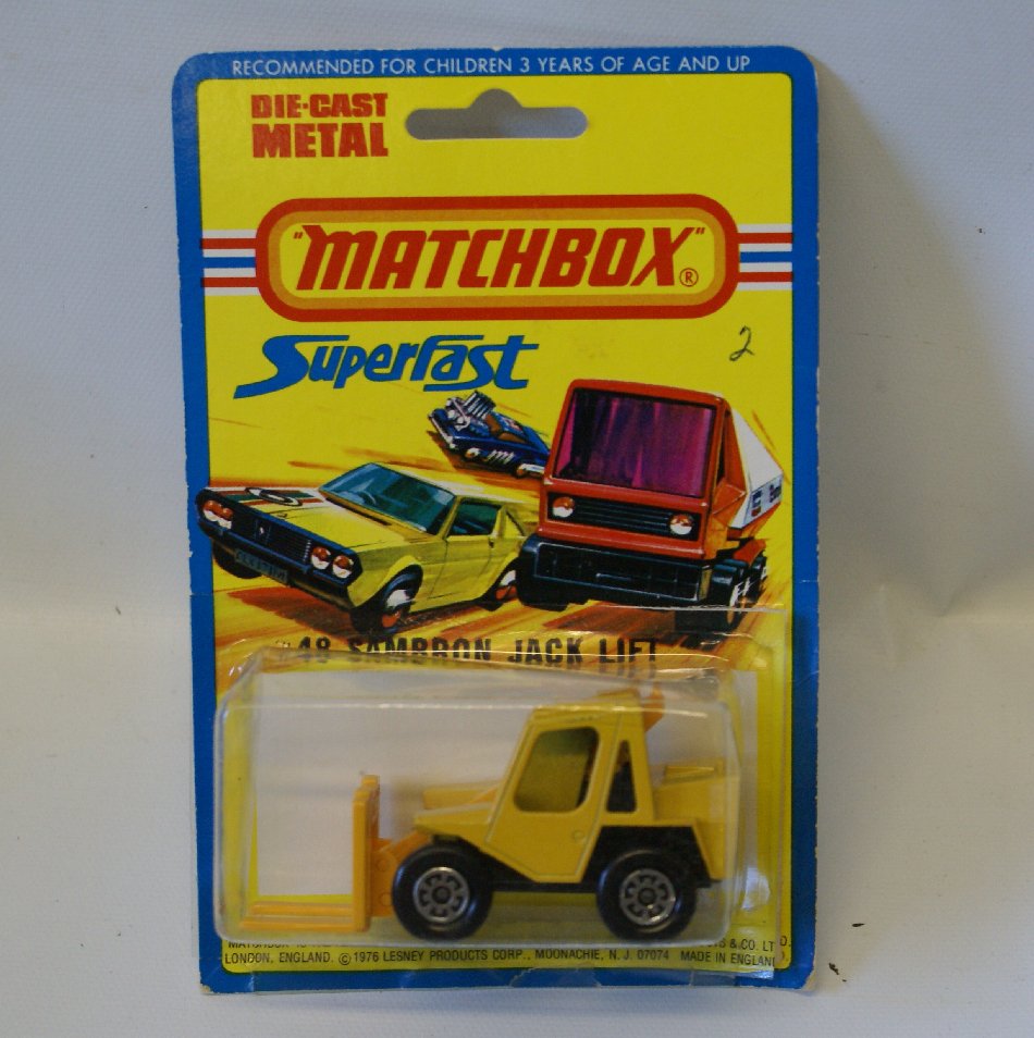 Vintage 1976 MATCHBOX SUPERFAST No. 48 SAMBRON JACK (1 of 2)