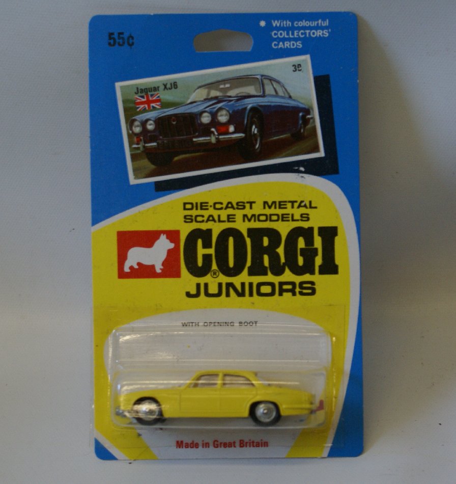 Vintage 1970's 1:64 Diecast CORGI Juniors No. 39 JAGUAR (1 of 2)
