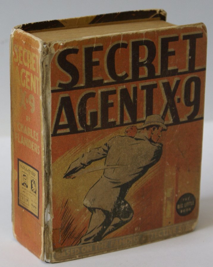 Vintage 1936 SECRET AGENT X-9 #1144 BIG LITTLE BOOK, by (1 of 4)