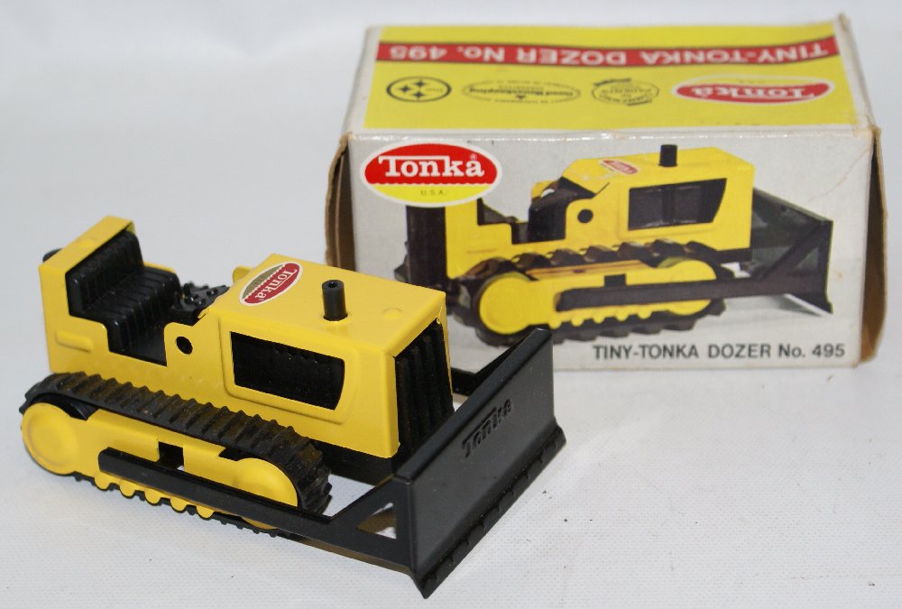 old tonka bulldozer