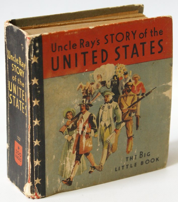 1934 UNCLE RAY'S STORY OF THE UNITED STATES #722 BIG (1 of 4)