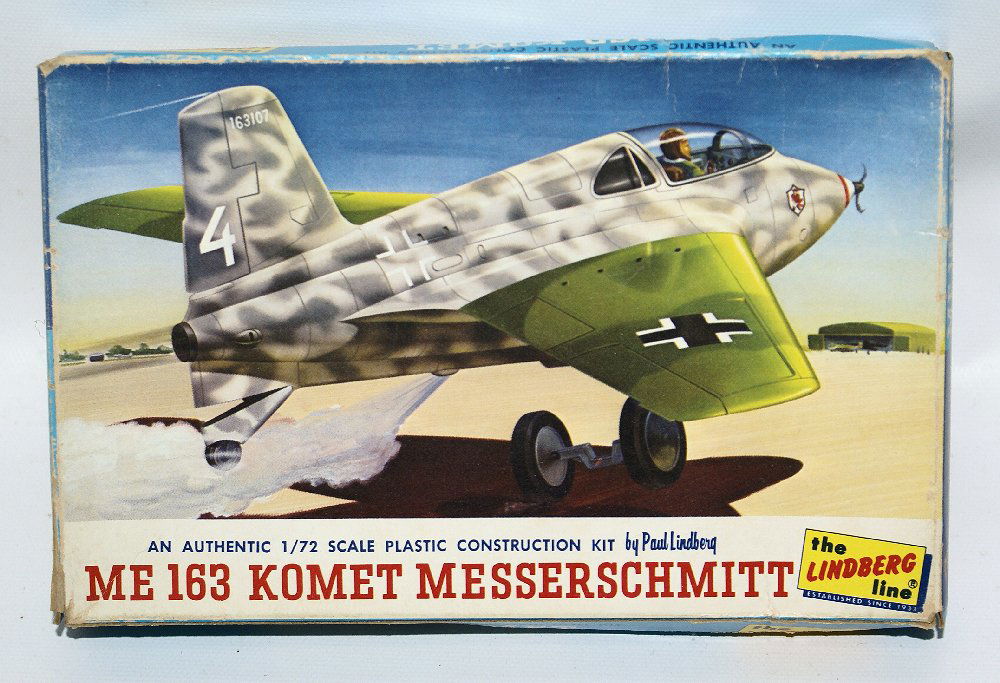 LINDBERG 1:72 ME 163 KOMET MESSERSCHMITT Plane Model (1 of 1)