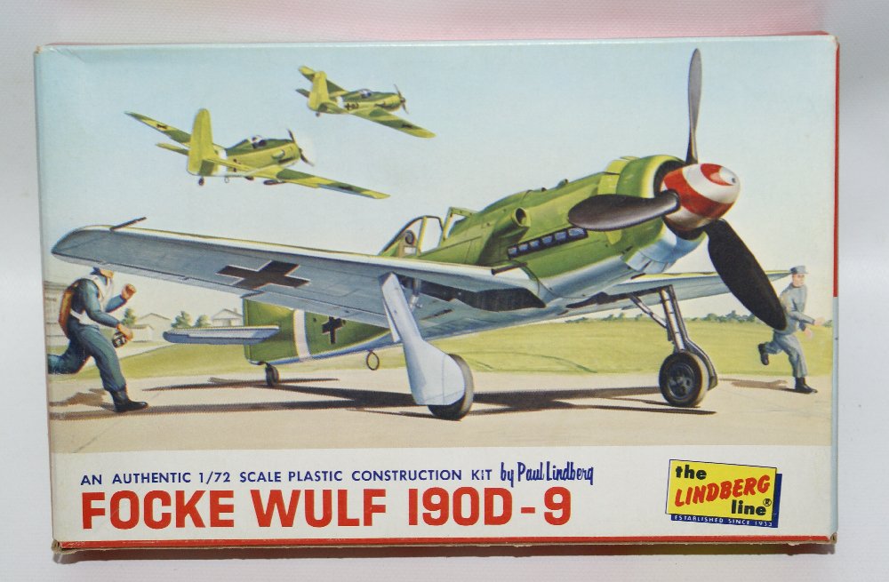 1965 LINDBERG 1:72 FOCKE-WULF 190D-9 Jet Plane Model (1 of 1)