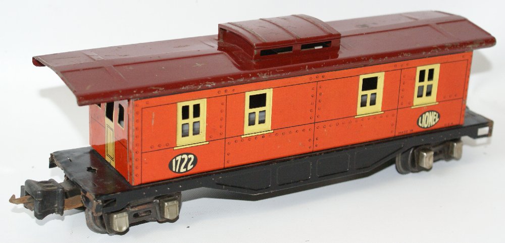 PreWar O Gauge Tin LIONEL IVES Transition #1722 Cupola (1 of 4)