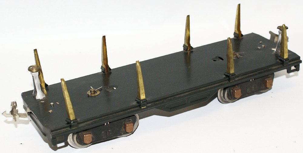 Prewar LIONEL Train Standard Gauge 511 Log Lumber Car (1 of 4)