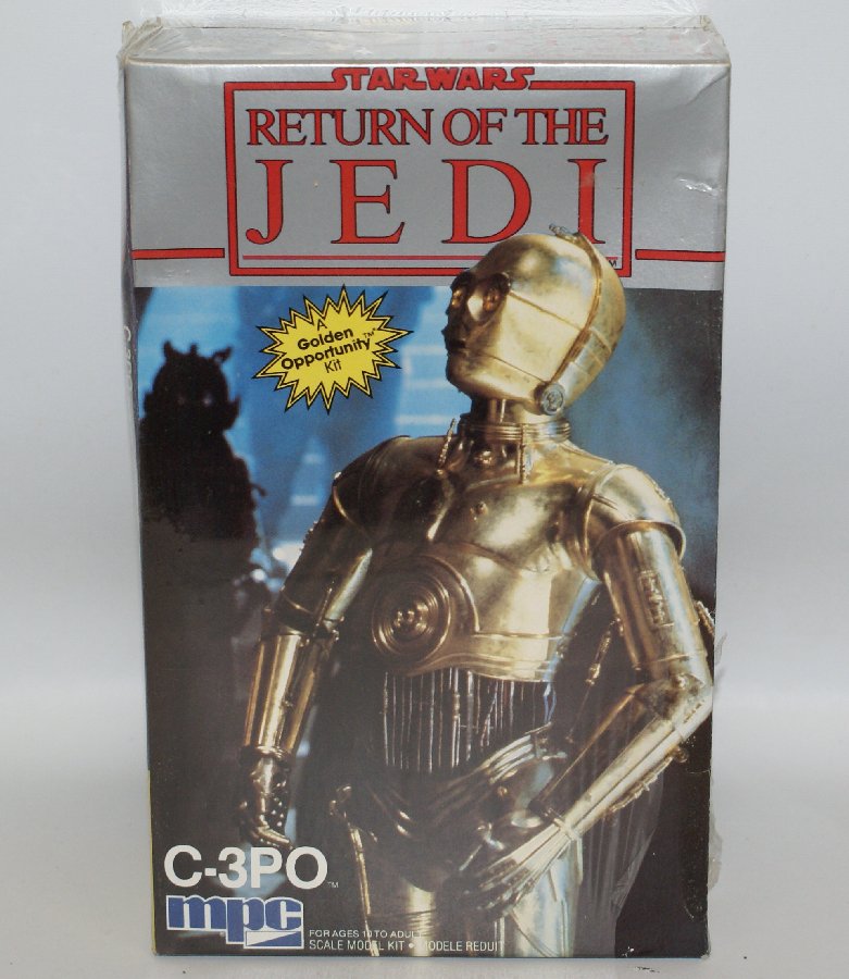 1983 MPC Star Wars ROTJ Return of Jedi C-3PO Model Kit (1 of 2)