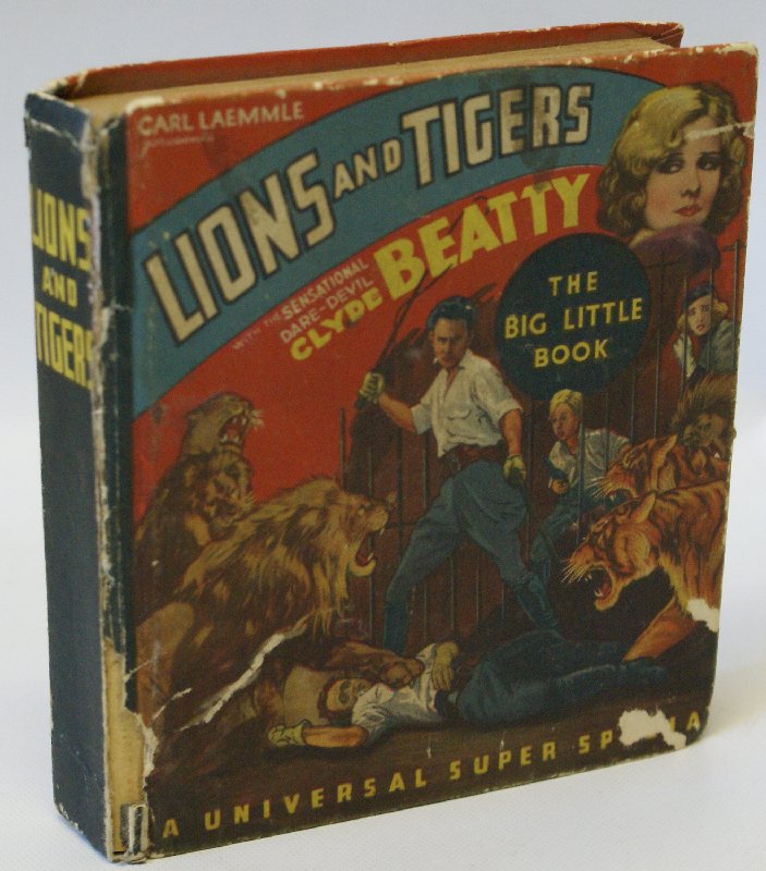 1934 LIONS AND TIGERS CLYDE BEATTY BIG LITTLE BOOK (1 of 4)