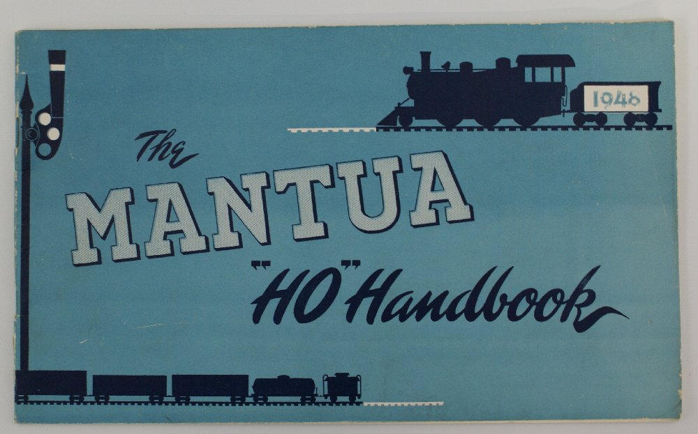 1948 MANTUA HO Scale Toy Train Handbook and Catalog (1 of 3)