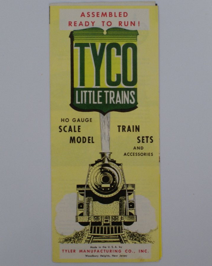 1960's TYCO HO Scale Train Sets and Accessories Catalog (1 of 3)