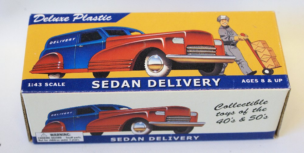 Dimestore Dreams 1:43 Scale SEDAN DELIVERY Toy Truck (1 of 1)