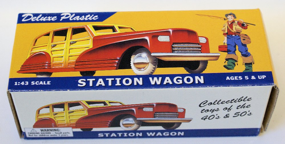 Dimestore Dreams 1:43 Scale STATION WAGON Toy Car (1 of 1)