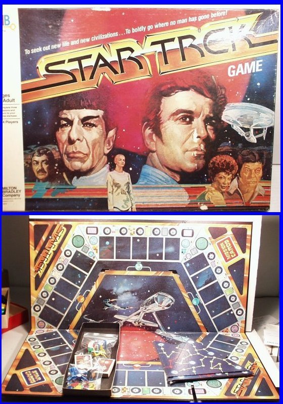 1979 STAR TREK Board Game by Milton Bradley, 1st (1 of 1)