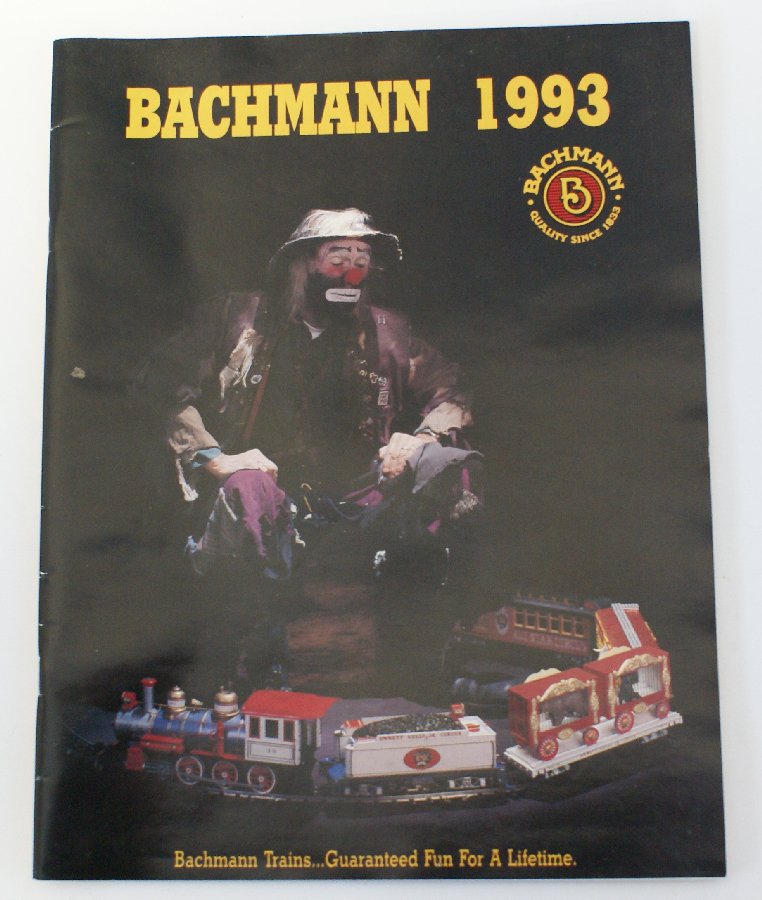 Vintage 1993 BACHMANN HO Scale Toy Train Catalog (1 of 2)