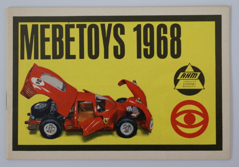 Vintage 1968 MEBETOYS (Italy) Toy Catalog Booklet with (1 of 3)