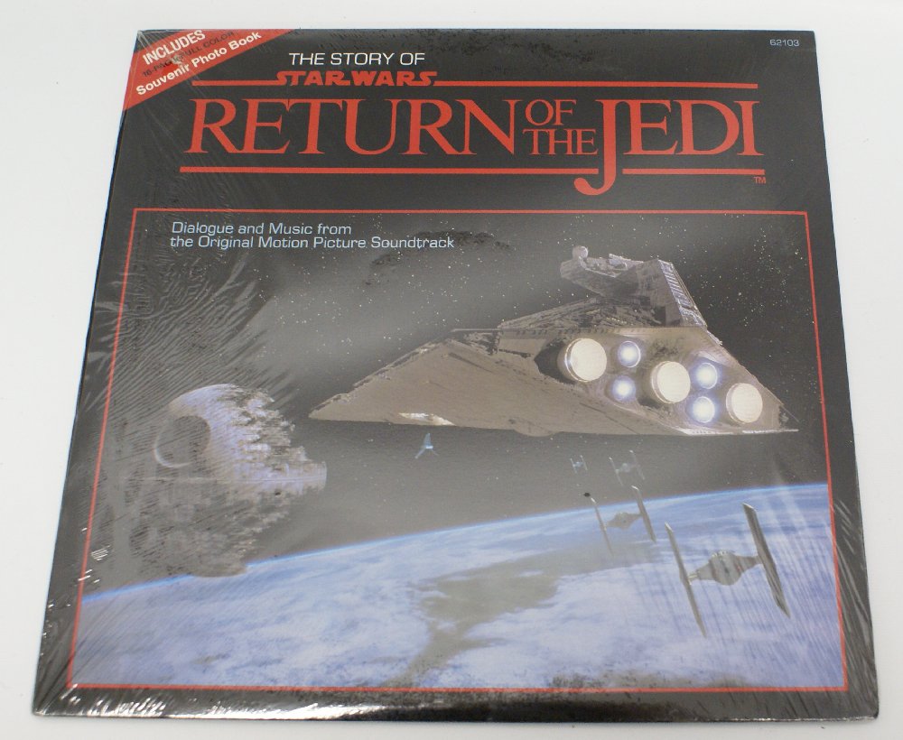 Vintage 1983 STAR WARS Return of the Jedi Vinyl LP (1 of 2)