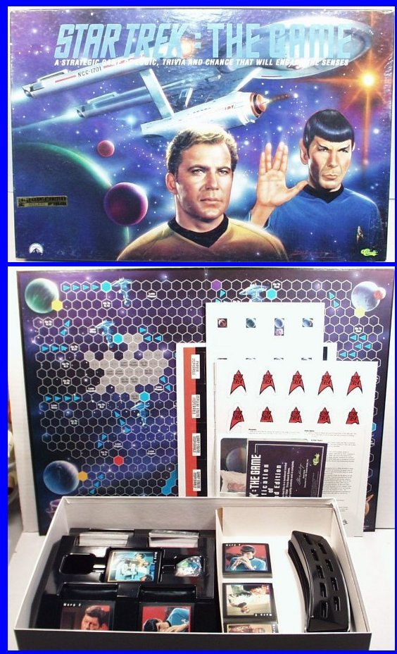 Vintage 1992 STAR TREK: The Game, Collectors Edition, (1 of 1)