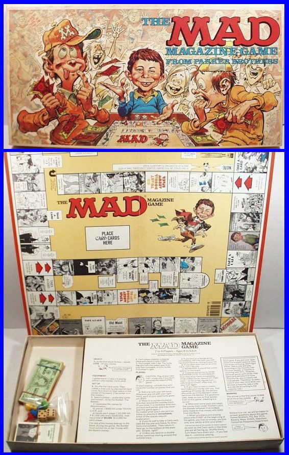 Vintage 1979 MAD MAGAZINE Board Game by Parker (1 of 1)