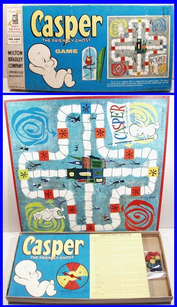 Vintage 1959 CASPER The Friendly Ghost Board Game by (1 of 1)