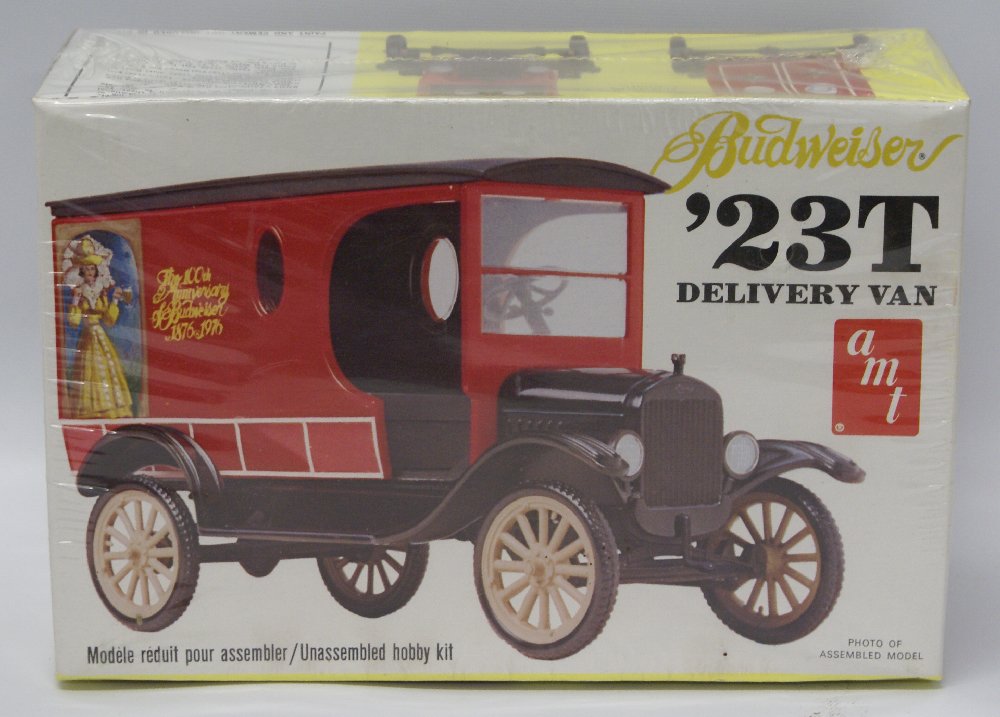 Vintage AMT 1:25 '23T BUDWEISER BEER Delivery Van (1 of 1)